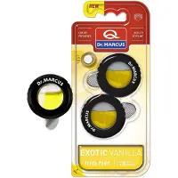 Dr. Marcus Fresh Point Vanilla Auto Luchtverfrisser - Ventilatierooster Geurclip - Vanille Geur - Auto Geurhanger - Minimaal 2 Weken Fris [DRM07131]