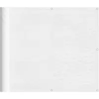 vidaXL - Balkonscherm - 90x600 - cm - 100% - oxford - polyester - zandkleurig