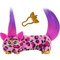 Furby DJ Furblets Kitt-Ee-Luv, elektronisch miniknuffeldier voor meisjes en jongens van 6+