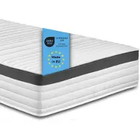 Bodyprotect ergonomisch 7-zone-veringmatras, 90 x 200 cm, H3, 25 cm, pocketvering, Elite Line