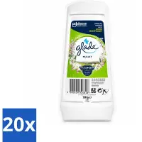 Glade 20 x – Luchtverfrisser Gel – Muguet – 150 g - Voordeelverpakking - 20 stuks