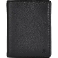Esquire Leren Portemonnee Deer Cardsafe Wallet High Black Zwart