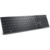 Dell Toetsenbord voor samenwerking, Premium – KB900 - Tsjechisch / Sloveens (QWERTZ), Volledige grootte (100%), Draadloos, RF draadloos + Bluetooth, Schaarmechanisme, QWERTZ, Grafiet