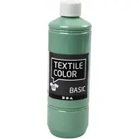 Creativ Company textielverf zeegroen 500ml voor stoffen en knutselen.