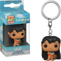 Funko POP! Port-clés figurine Pop Keychain Lilo and Stich Lilo with camera