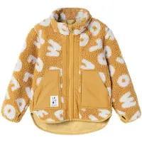 Liewood - Kid's Noam Pile Jacket - Fleecevest 128, oranje