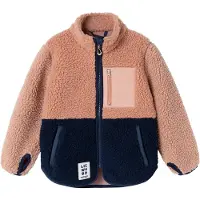 Liewood Fleece Jas - Teddy - Nolan - Toscane Rose Mix - - 11 jaar (146) - Fleece Jassen