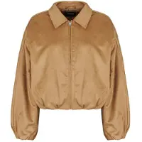 ONLY Windjack ONLFIONA FAUX SUEDE PADDED BOMBER dames EU XS