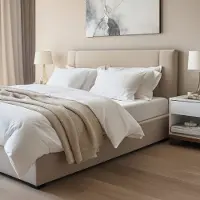 Darymex - Hoeslaken - Hoeslaken 140x200 cm dik katoenen jersey, hoogte 25 cm, wit