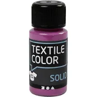 Creativ Company Textielverf Solid, fuchsia, dekkend, 50 ml