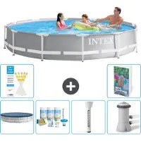 Intex Prism Frame Zwembad, rond - 366x76 cm - 5-delig, model S52