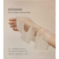 Mixsoon Bean Collagen Hydrogel Mask - 5x- Korean skincare- clean ingredients