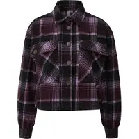 s.Oliver Blouse aubergine / lichtlila / zwart