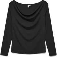 Vero Moda - VMICE L/S ROUCHING TOP JRS BTQ - Dames - Blouses
