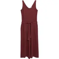 s.Oliver regular fit jumpsuit met strikceintuur van katoenmix