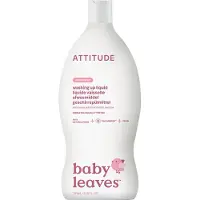 ATTITUDE - Baby Leaves Washing up liquid Unscented (9x)