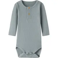 Name it Lange Mouwen Rib Romper 86 EU Jongens