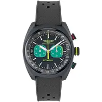 Aston Martin Am Formula 1 DWF MTFD2F602 Horloge - Siliconen - Zwart - Ø 43 mm