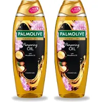Palmolive 2 x – Douchegel – Thermal Pampering Oil – 650 ml - Voordeelverpakking - 2 stuks