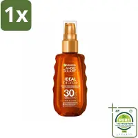Garnier 1 x - Ambre Solaire - Zonneolie - Ideal Bronze - Optimale Bruining - SPF 30 - 150 ml - Zonnebrandolie - Zonnebescherming - Bruining - Spf 30 - Ambre Solaire