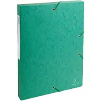 OfficeTown Exacompta elastobox Exabox groen, rug van 2,5 cm