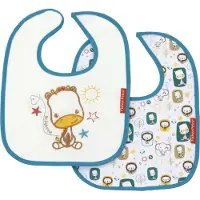 Fisher-Price Slabbetjes Giraffe 22 X 28 Cm Junior Wit 2 Stuks