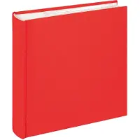 Walther design ME-510-R Cloth - Memo insteekalbum - Formaat 23 x 22 cm - 200 foto's 10 x 15 cm - Rood