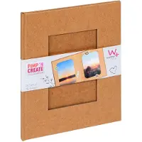 Walther design FA-090-P Fotoalbum PAC - Formaat 16,5 x 20 cm - Bruin
