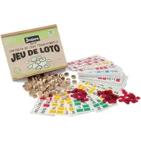 Jeujura Bingo Loto Game Multicolour Hout