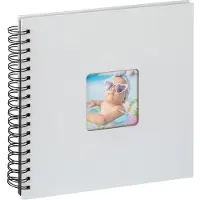 Walther design SA-108-BL Fun Baby Selection - Spiraal album - Formaat 26 x 25 cm - Lichtblauw