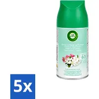 Air Wick 5 x – Navulling – Freshmatic Jasmijn & Appelbloesem – 250 ml - Voordeelverpakking - 5 stuks