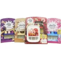 Ambi Pur/Febreze 3Volution SET - Luchtverfrisser Starterset Appel Kaneel + 3x Navulling - Winterse magie - Sugarplum Delight - Vanille