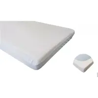 Sundo Waterdicht Hoeslaken kraakvrij - 180 x 200 cm - Wit