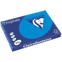 Clairefontaine Gekleurd papier Caribbean blauw 120 grams A3 (250 vel)