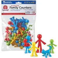 Learning Resources All About Me Family Counters Smart Pack (Set van 24) - 3+