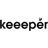 Keeeper Keeper Wasmand Arne 58L Nordic Blauw - Stijlvol en Praktisch