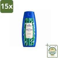Melkmeisje 15 x – Douchegel – Aloe Vera – Zacht Huidgevoel – 300 ml - Wasstrips - Bad En Douche - Melkgevoel - Zachte Huid - Badcrème - Douchegele