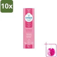 Seepje 10 x - Handzeep - Rijke Geur en Hydratatie - Lavendel met Tonka - Navulverpakking - 38 g - Bulkverpakking - Handzeep - Douchemop - Navulpoeder