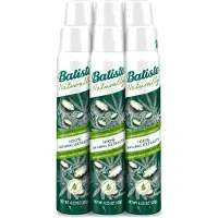 Batiste 6 x - Naturally Coconut Milk & Hemp Seed Oil - Droogshampoo - Anti-Pluis en Verfrist - 100% Natuurlijk - 200ml - Voordeelverpakking - 6 stuks