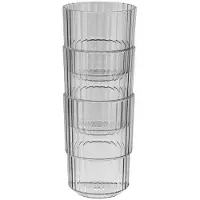 Aps Drinkbeker Linea - 0.15Ltr - French Grey - set van 6