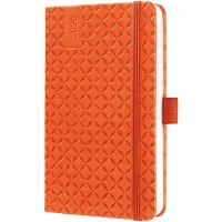 Sigel weekagenda Flair 2026 formaat A6 Pumpkin Orange hardcover