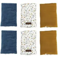 DOMIVA Bed bumper - - AU FIL DE L'EAU - Modular - x6 - Open 40 x 25 cm / closed 17.5 x 25 cm