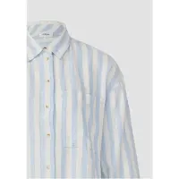 s.Oliver Blouse lichtblauw / wit