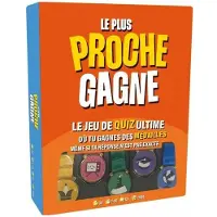 Asmodee The Closest Wins, the ultimate quiz game, board game, ages 14+, playing time - 30 min, 2 to 10 players