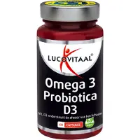 Lucovitaal omega 3 probiotica D3 60 capsules