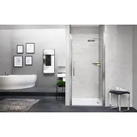 Novellini Young 2.0 1B draaideur voor nis 87/91x200cm matchroom profiel helder glas