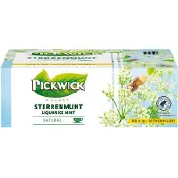 Pickwick Professional Thee Zakjes Zoethout en Pepermunt 100 Stuks