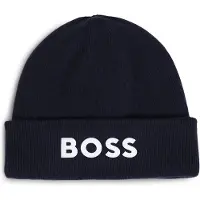 BOSS Kinderbeanie met logo Maat 52