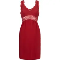 Hunkemoller Slipdress Nora Lace Rood Dames | Maat: XL