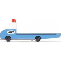 Candylab Toys speelgoedauto sleepwagen Jane's Tow Truck multicolor hout.